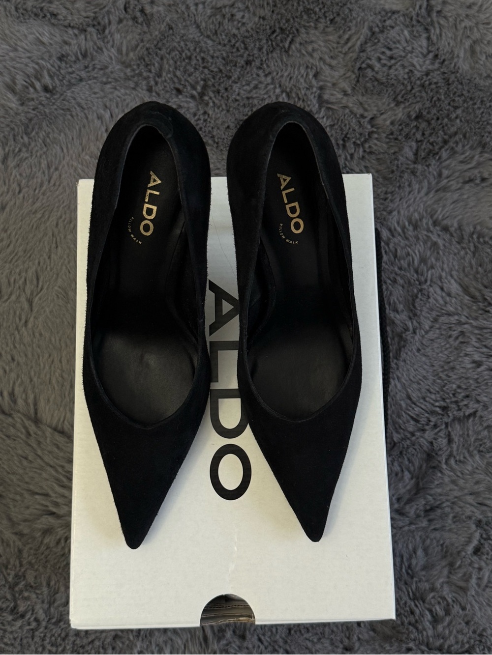 ALDO Women's Black Pointed Toe Pumps
